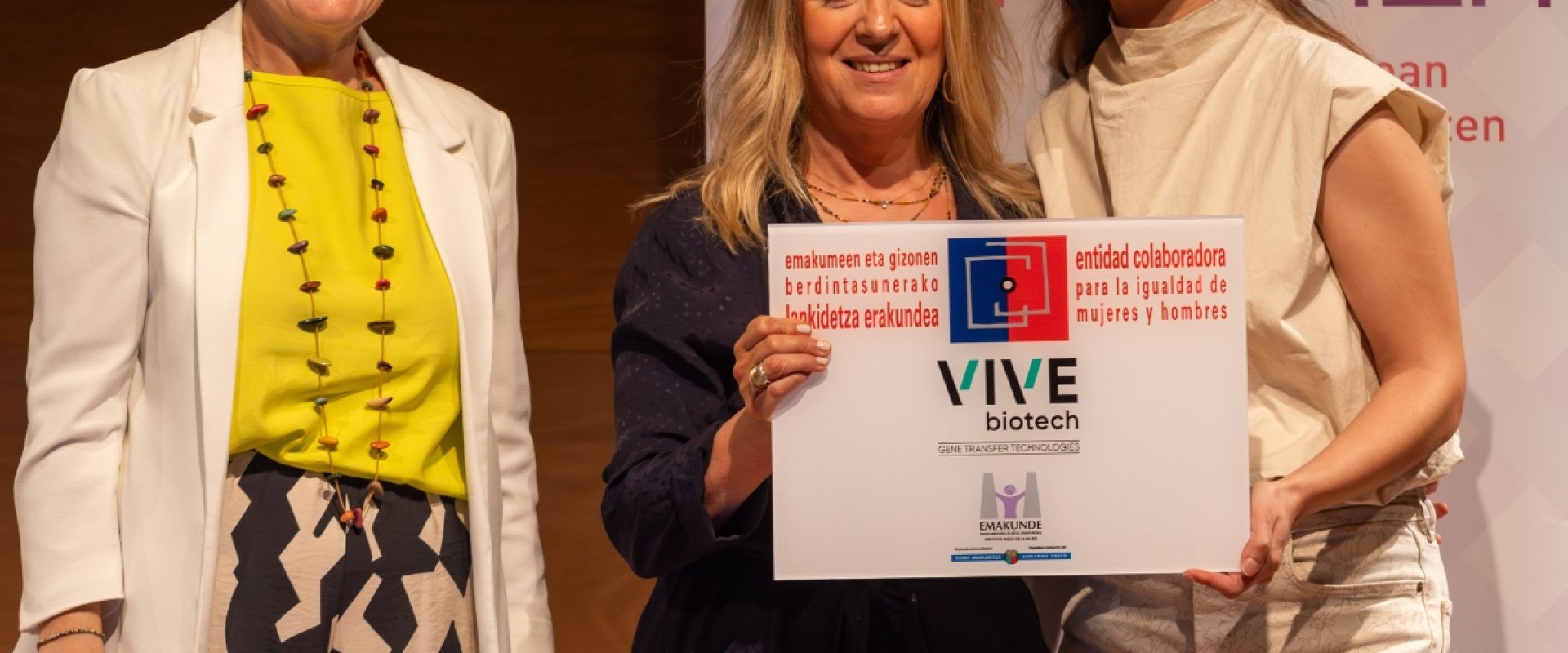 VIVEbiotech recognized for its commitment to equality