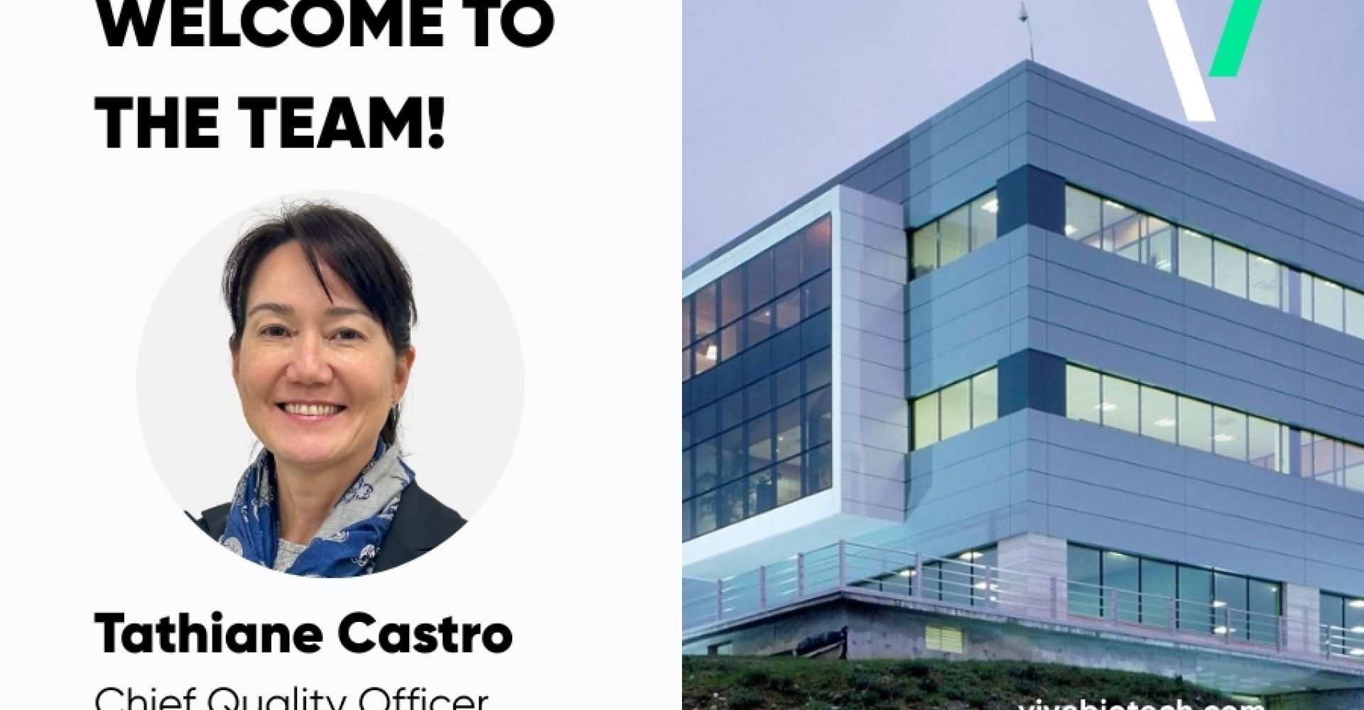 VIVEbiotech welcomes Tathiane Castro as new Chief Quality Officer