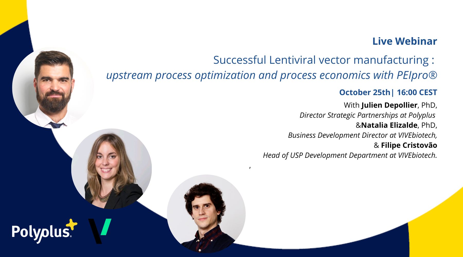 VIVEbiotech presents its highly optimized transfection process in a webinar with Polyplus