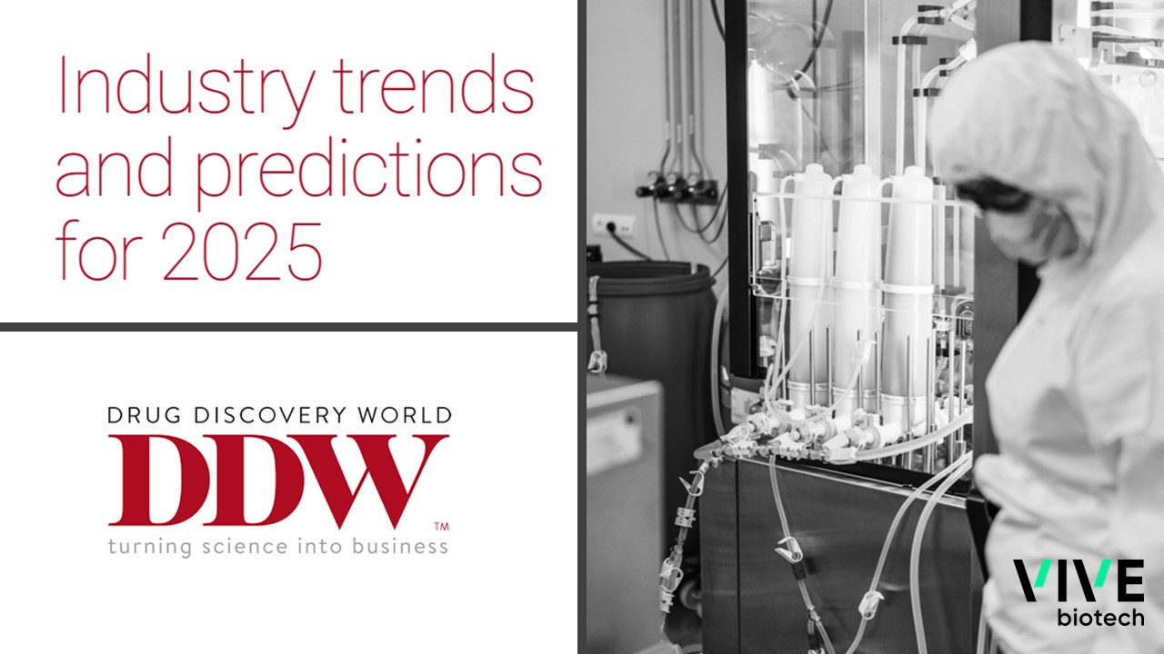 El expertise de VIVEbiotech destacado en las predicciones de Drug Discovery World para 2025