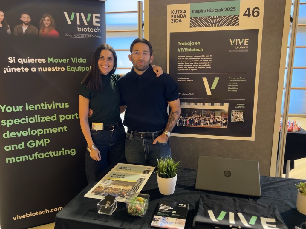 VIVEbiotech participates in “Inspira Bizitzak” to bring biotechnology closer to young people from Gipuzkoa