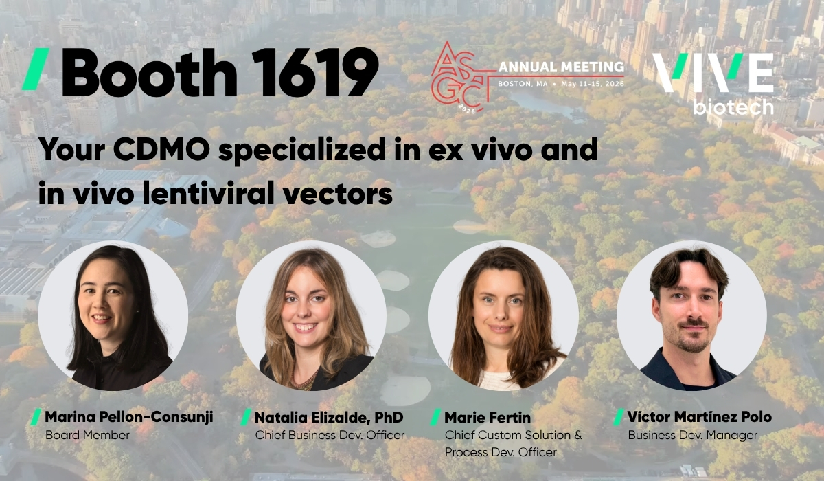 VIVEbiotech at ASGCT 2026: Science and Collaboration
