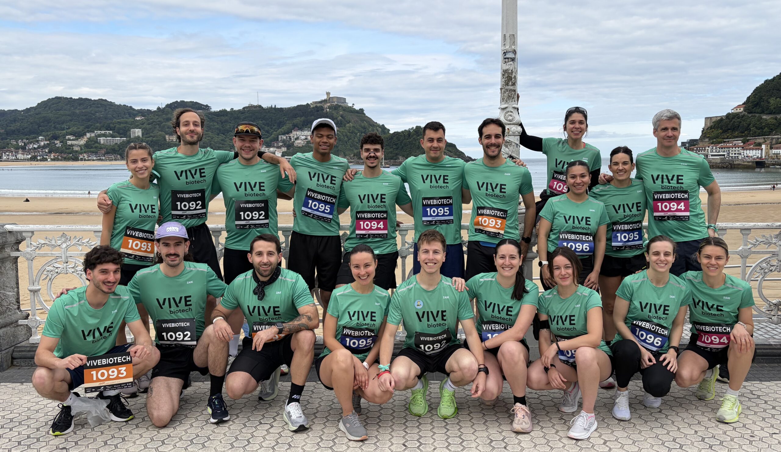 VIVEbiotech takes part in the 17th edition of the Carrera de Empresas in San Sebastián