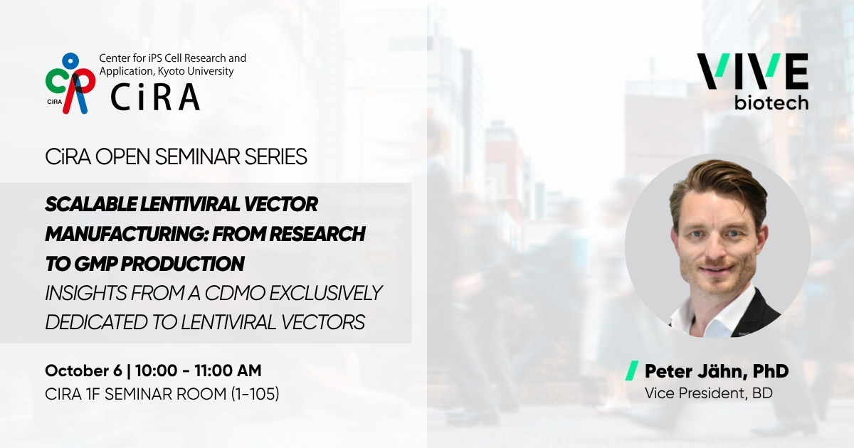 VIVEbiotech expands its presence in Japan with a featured presentation at Kyoto University’s CiRA ahead of BIOJAPAN 2026