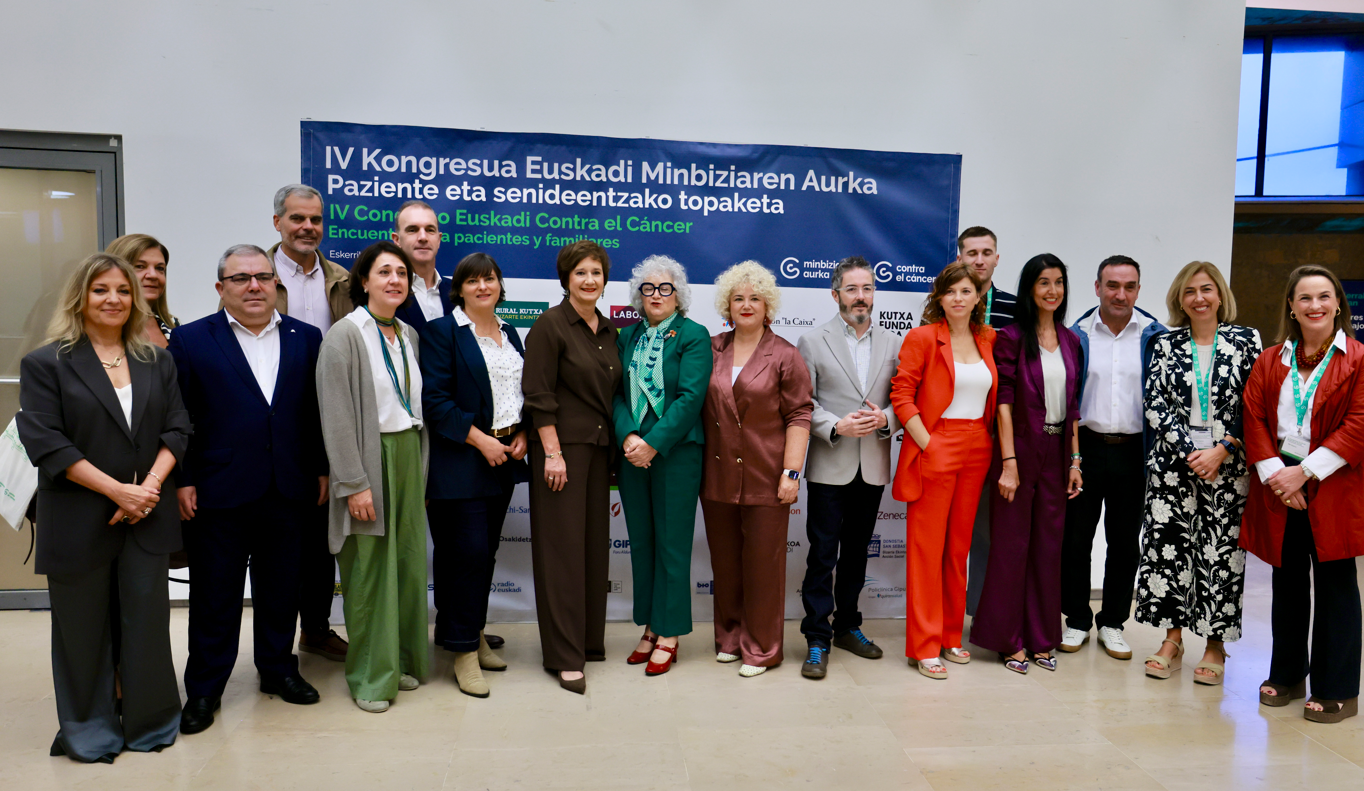 The Cancer Association in the Basque Country holds its IV Euskadi Against Cancer Congress under the theme “Patients as agents of change”