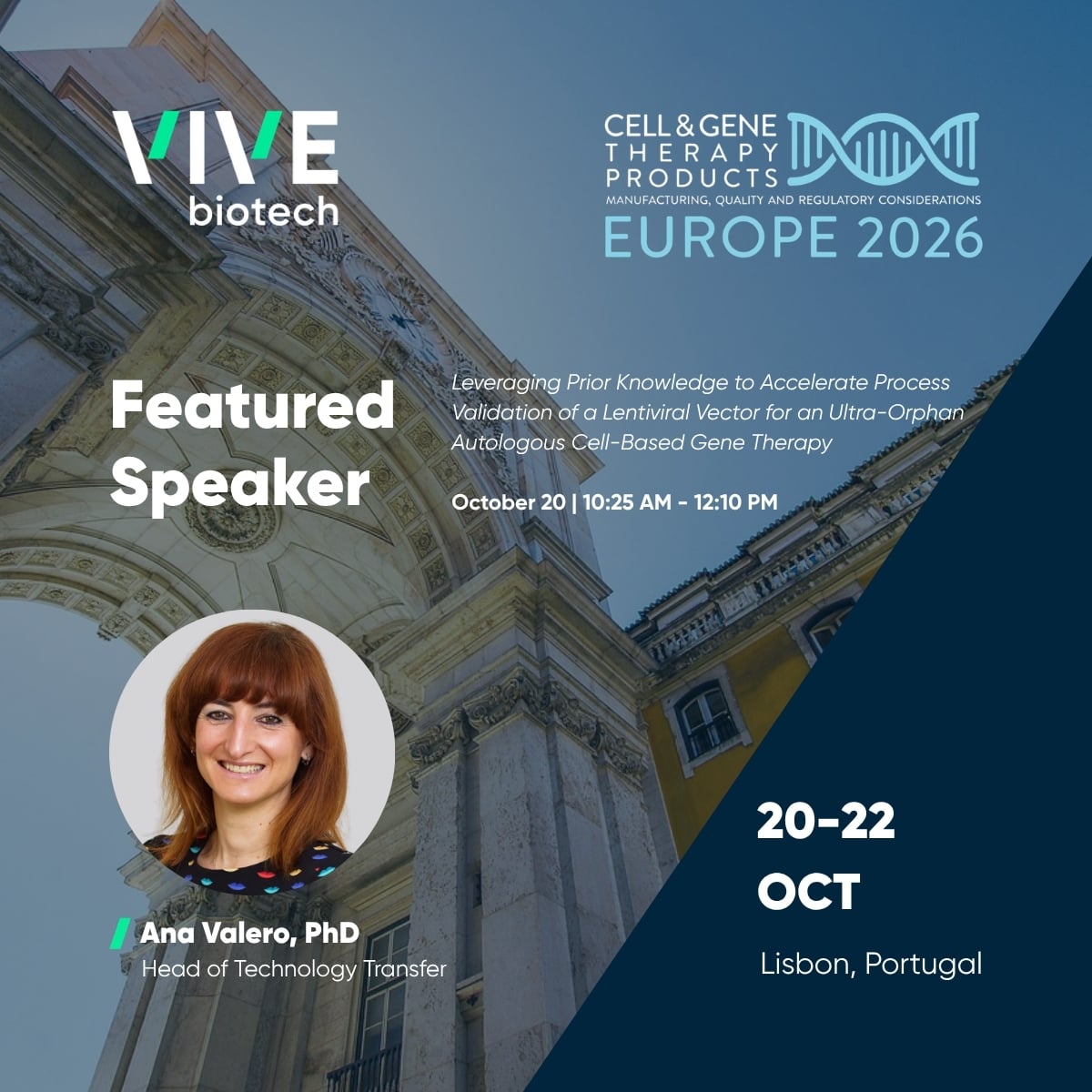 VIVEbiotech and Genewity to showcase how prior knowledge can accelerate lentiviral vector process validation at CGTP Europe 2026