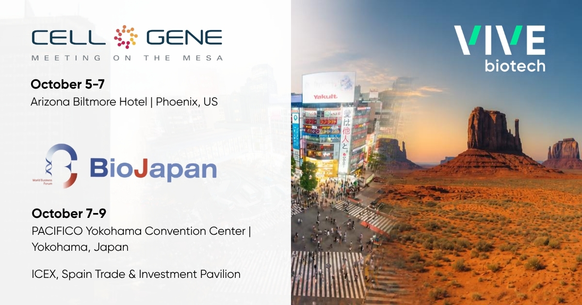VIVEbiotech to attend Cell & Gene Meeting on the Mesa and BIOJAPAN