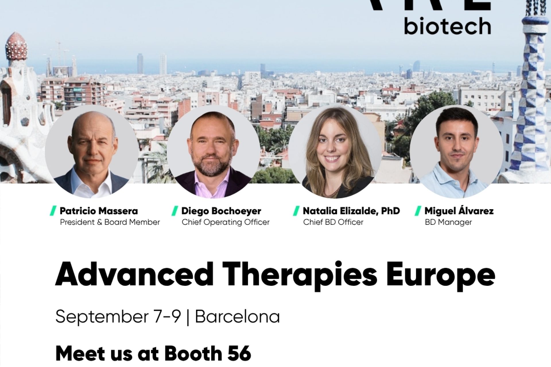 VIVEbiotech heads to Advanced Therapies Europe