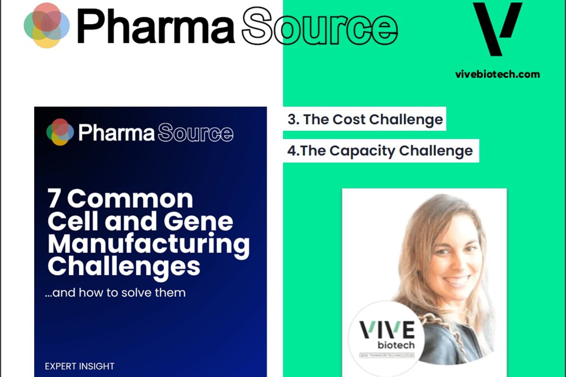 VIVEbiotech featured in PharmaSource for its innovative approach to lentiviral vector manufacturing