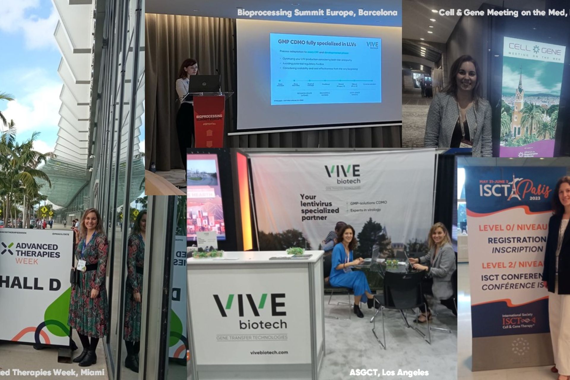 VIVEbiotech has successfully participated in 5 international congresses in the first half of the year