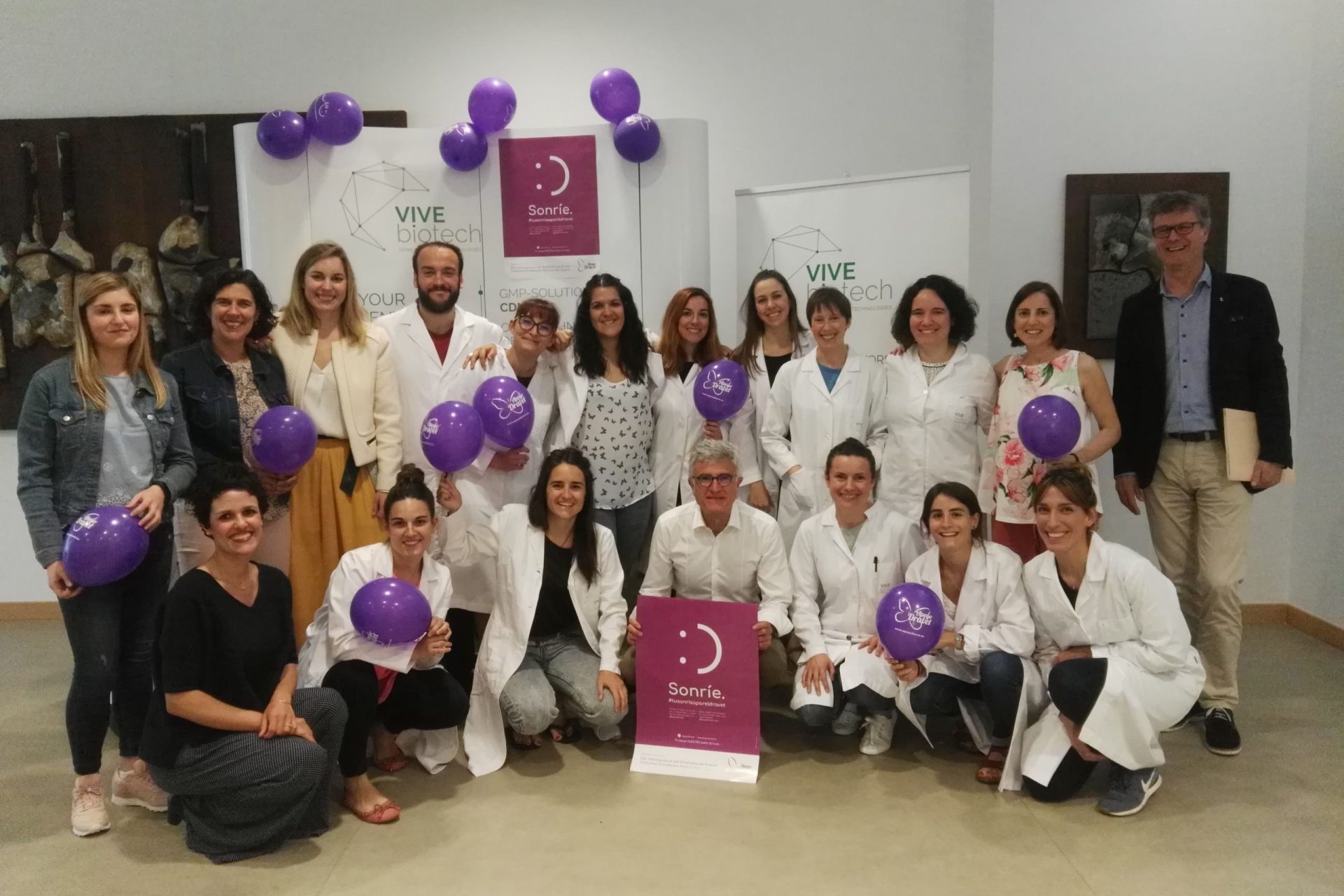 VIVEbiotech joins #tusonrisaporeldravet campaign organized by the Apoyo Dravet association