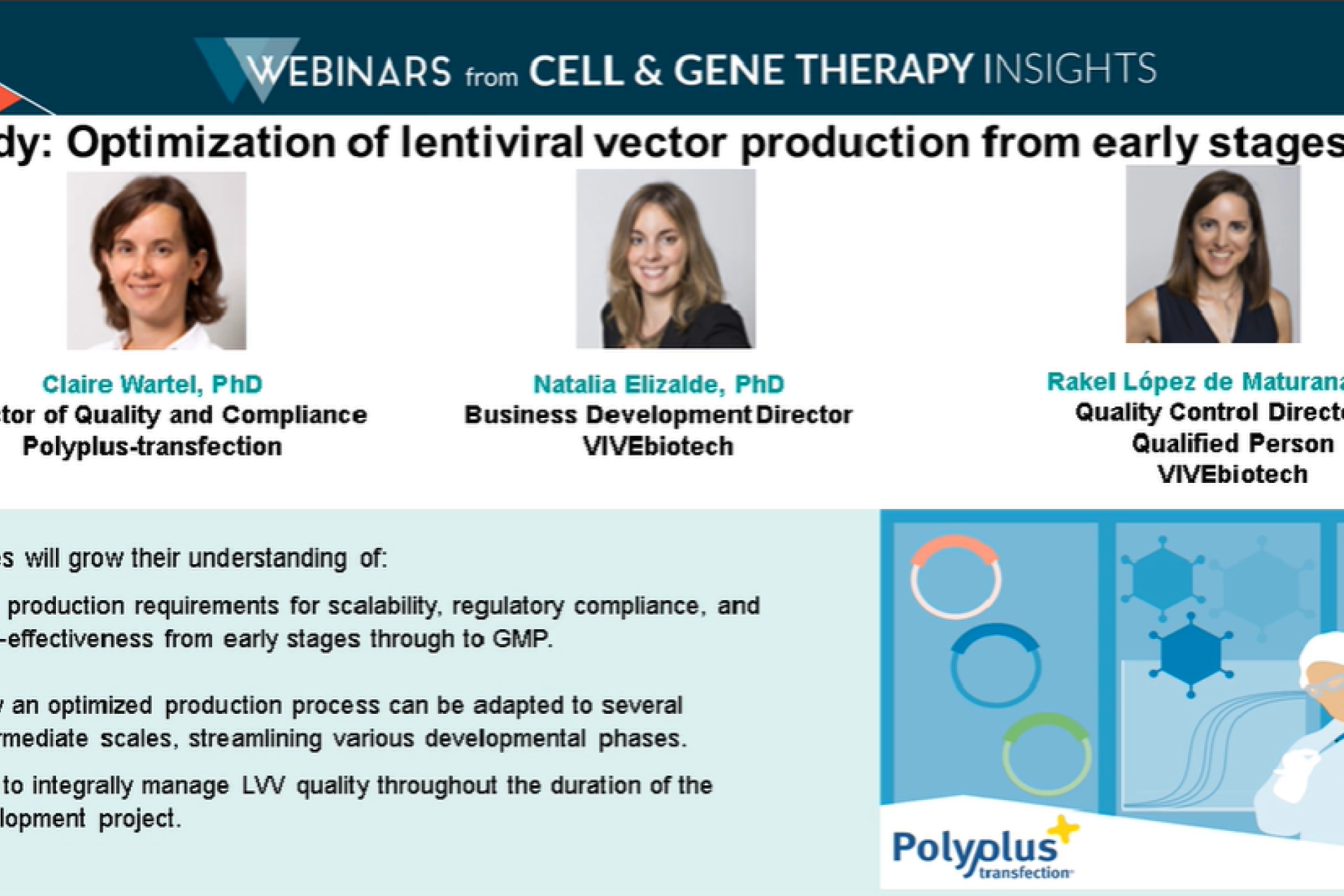 Webinar on Cell & Gene Therapy Insights