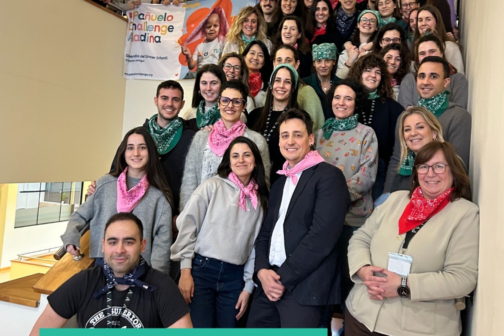 VIVEbiotech joins the Pañuelo Challenge on International Childhood Cancer Day