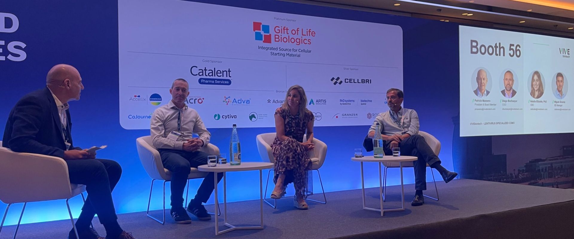 VIVEbiotech cierra con éxito su participación en Advanced Therapies Europe