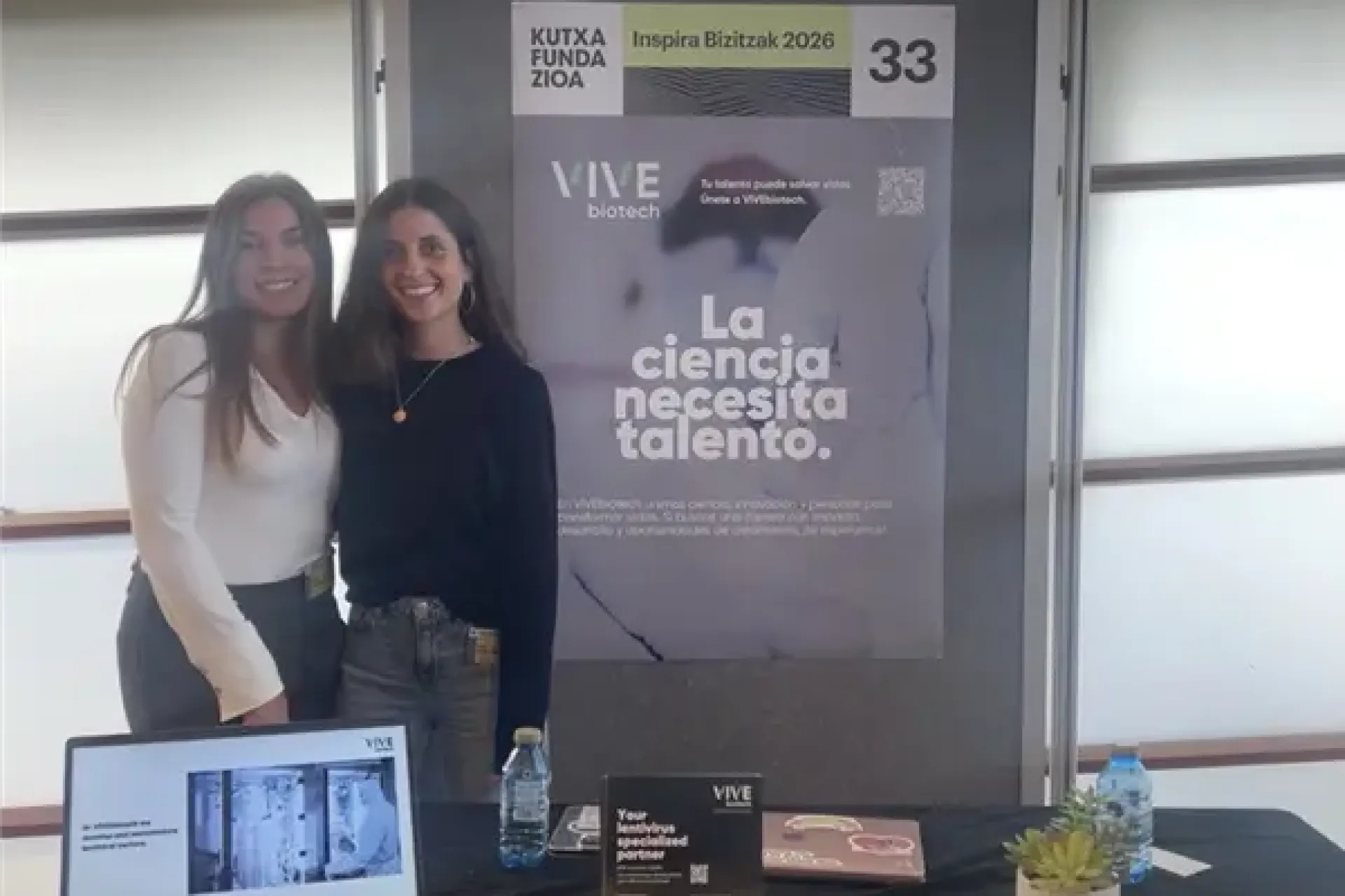 Taking part in Inspira Bizitzak to bring our work closer to young talent