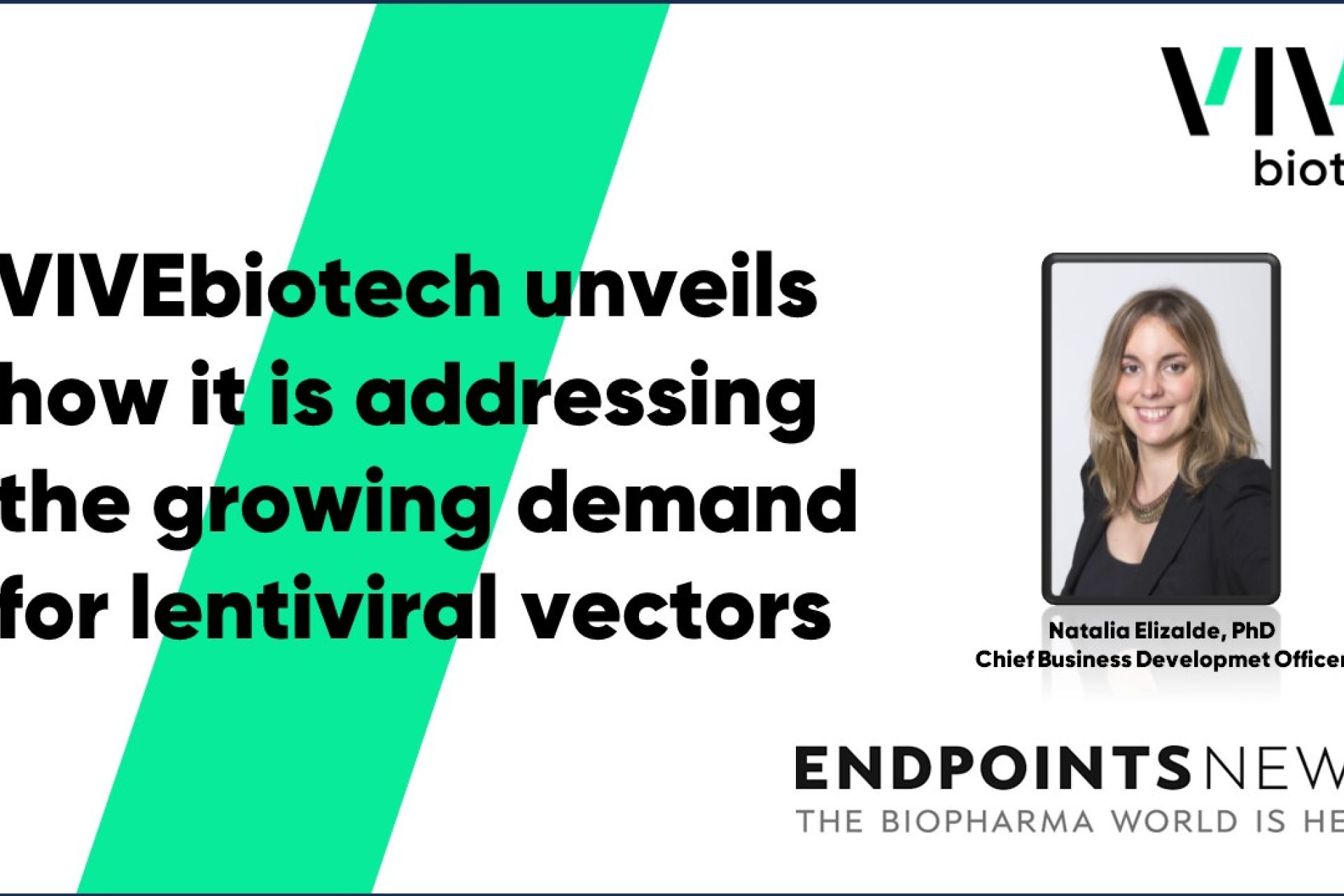 VIVEbiotech participa en un artículo en Endpoints News sobre los retos a los que se enfrenta la producción de vectores lentivirales