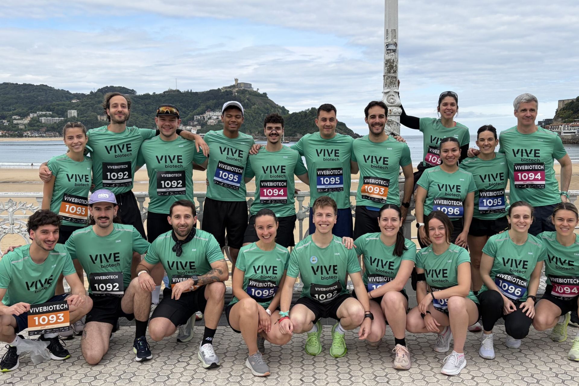 VIVEbiotech takes part in the 17th edition of the Carrera de Empresas in San Sebastián