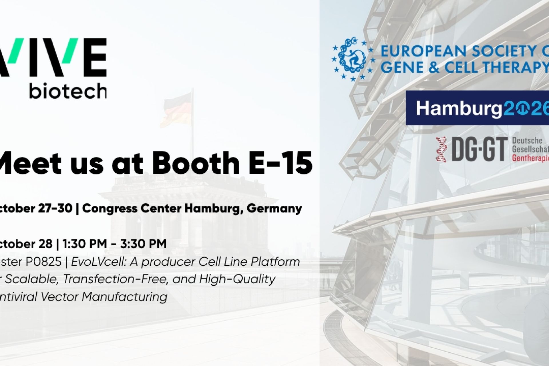 Heading to Hamburg for ESGCT 2026