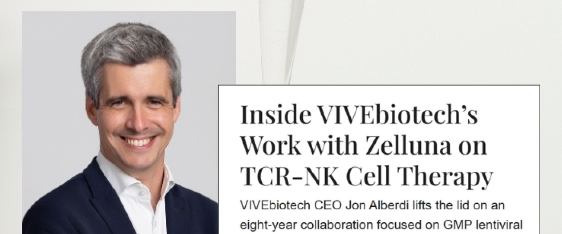 The Medicine Maker destaca la colaboración entre VIVEbiotech y Zelluna para impulsar terapias celulares «off-the-shelf» frente a tumores sólidos