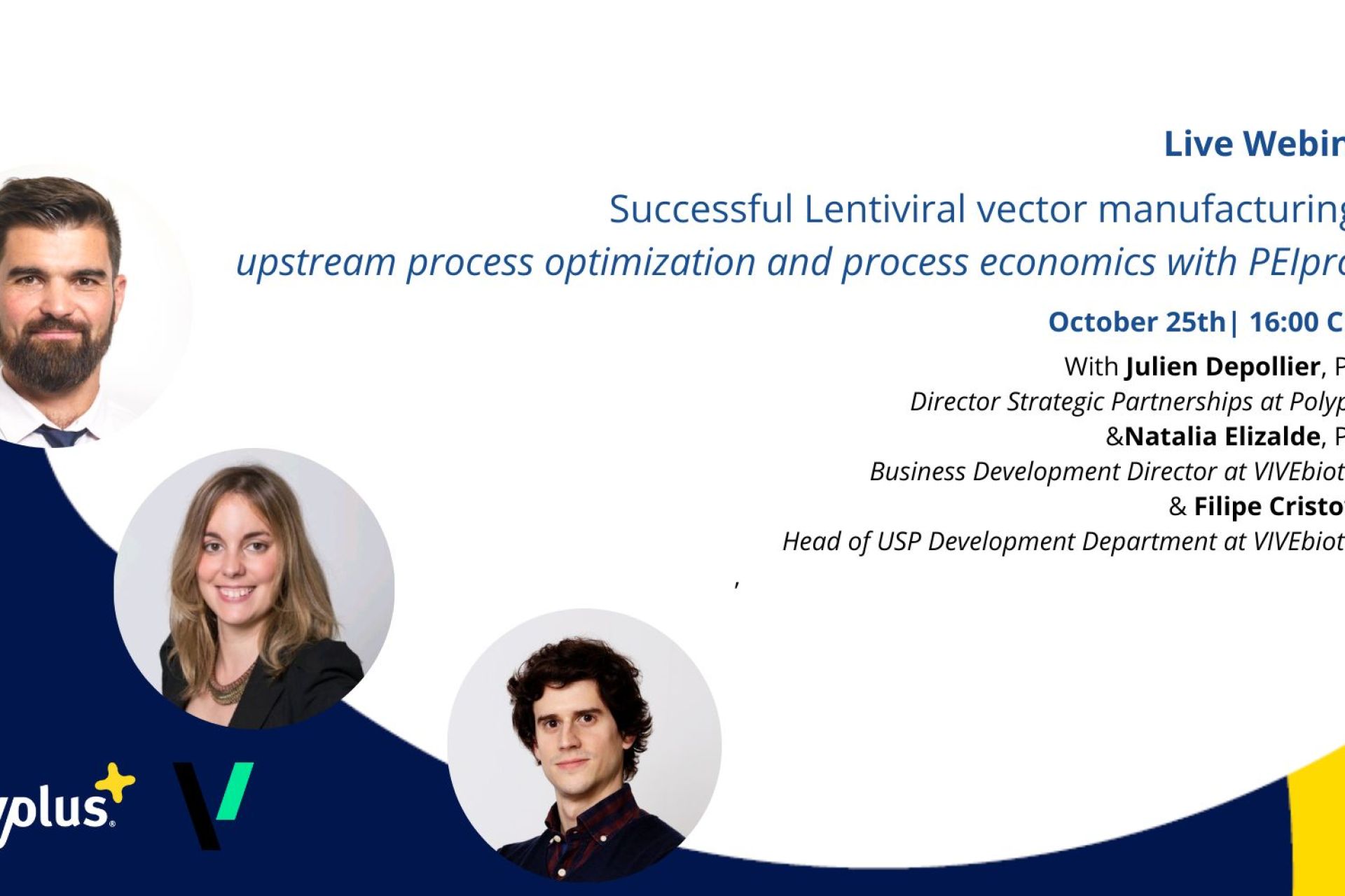 VIVEbiotech presents its highly optimized transfection process in a webinar with Polyplus