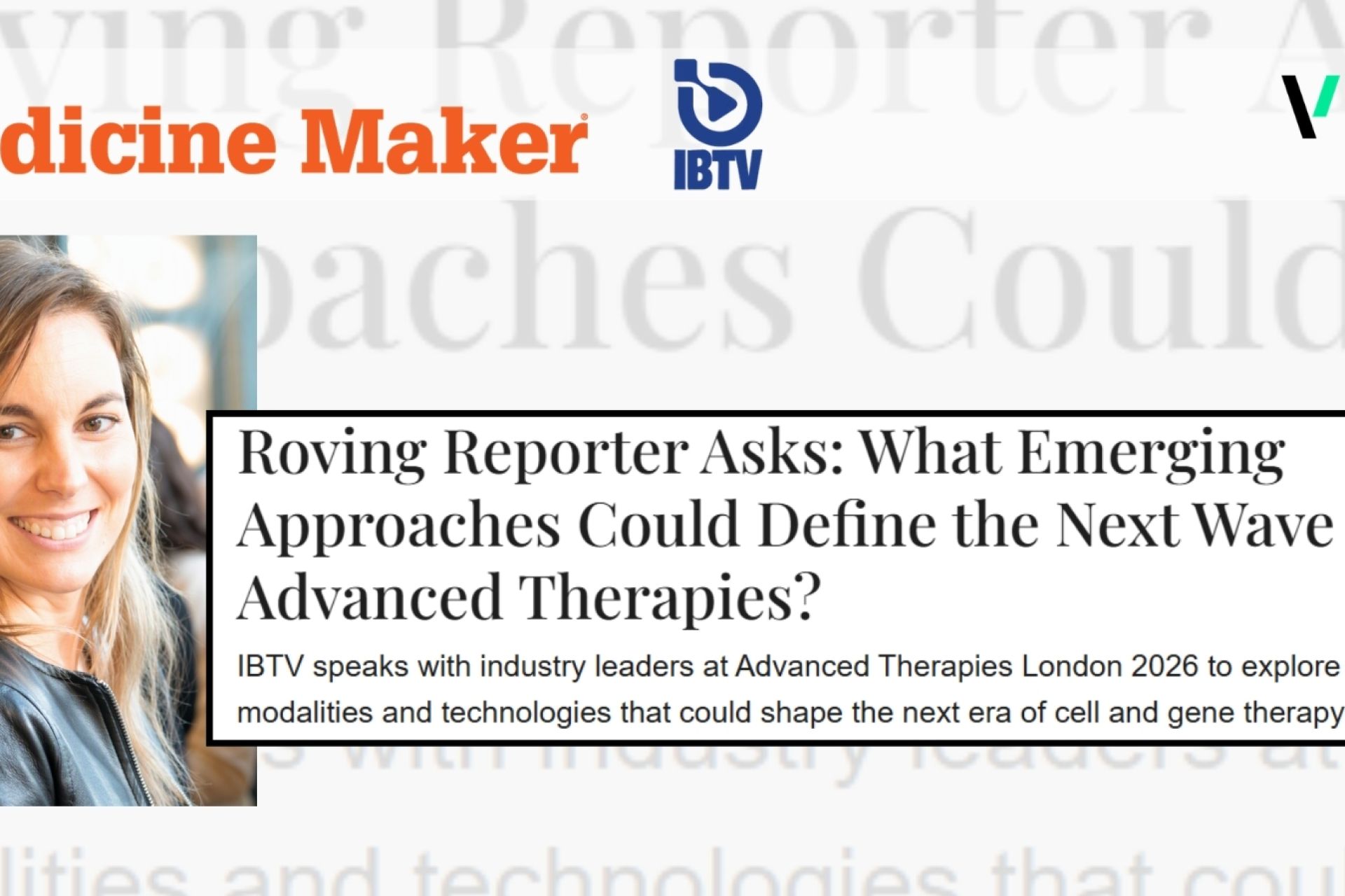 VIVEbiotech Contributes to the Discussion on the Future of Advanced Therapies