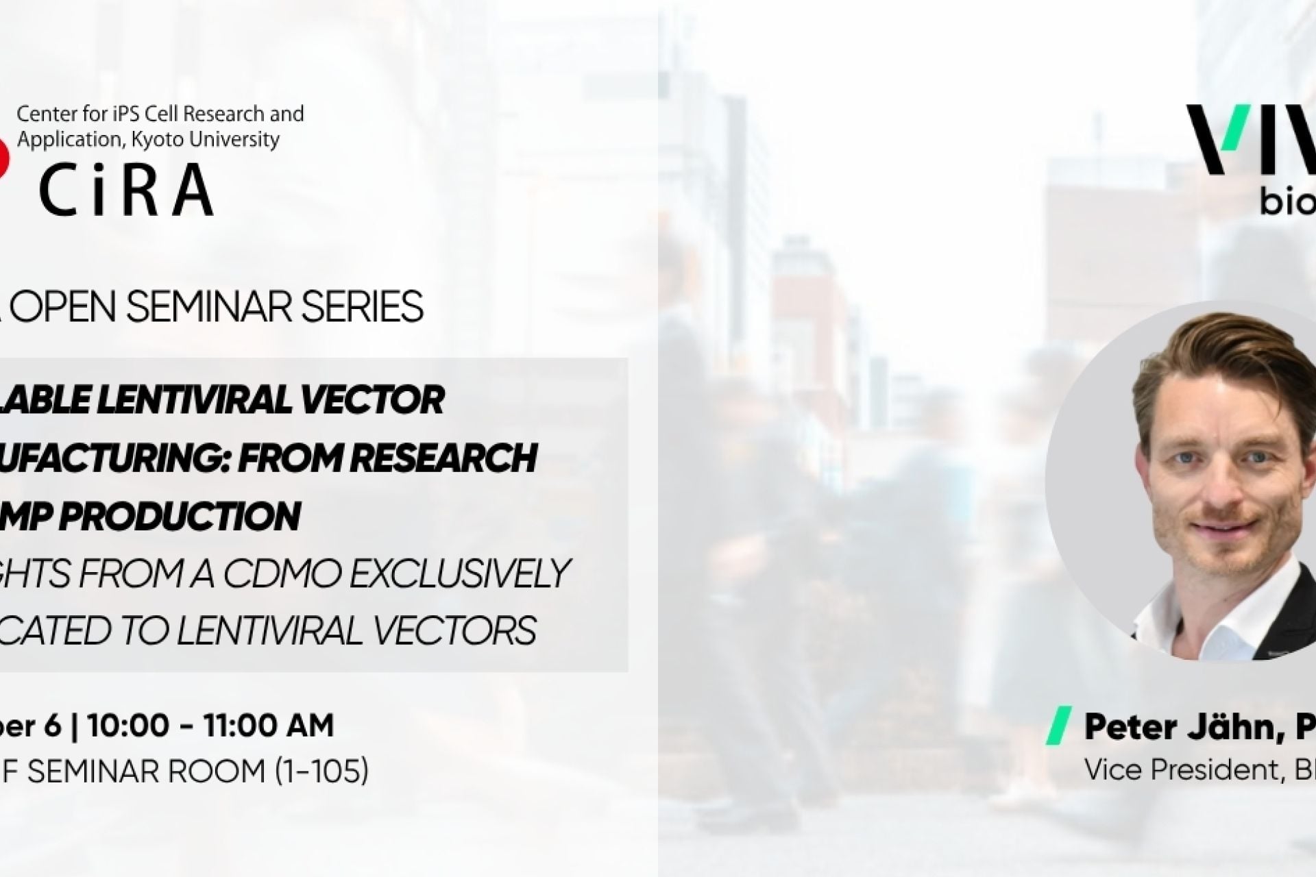 VIVEbiotech expands its presence in Japan with a featured presentation at Kyoto University’s CiRA ahead of BIOJAPAN 2026