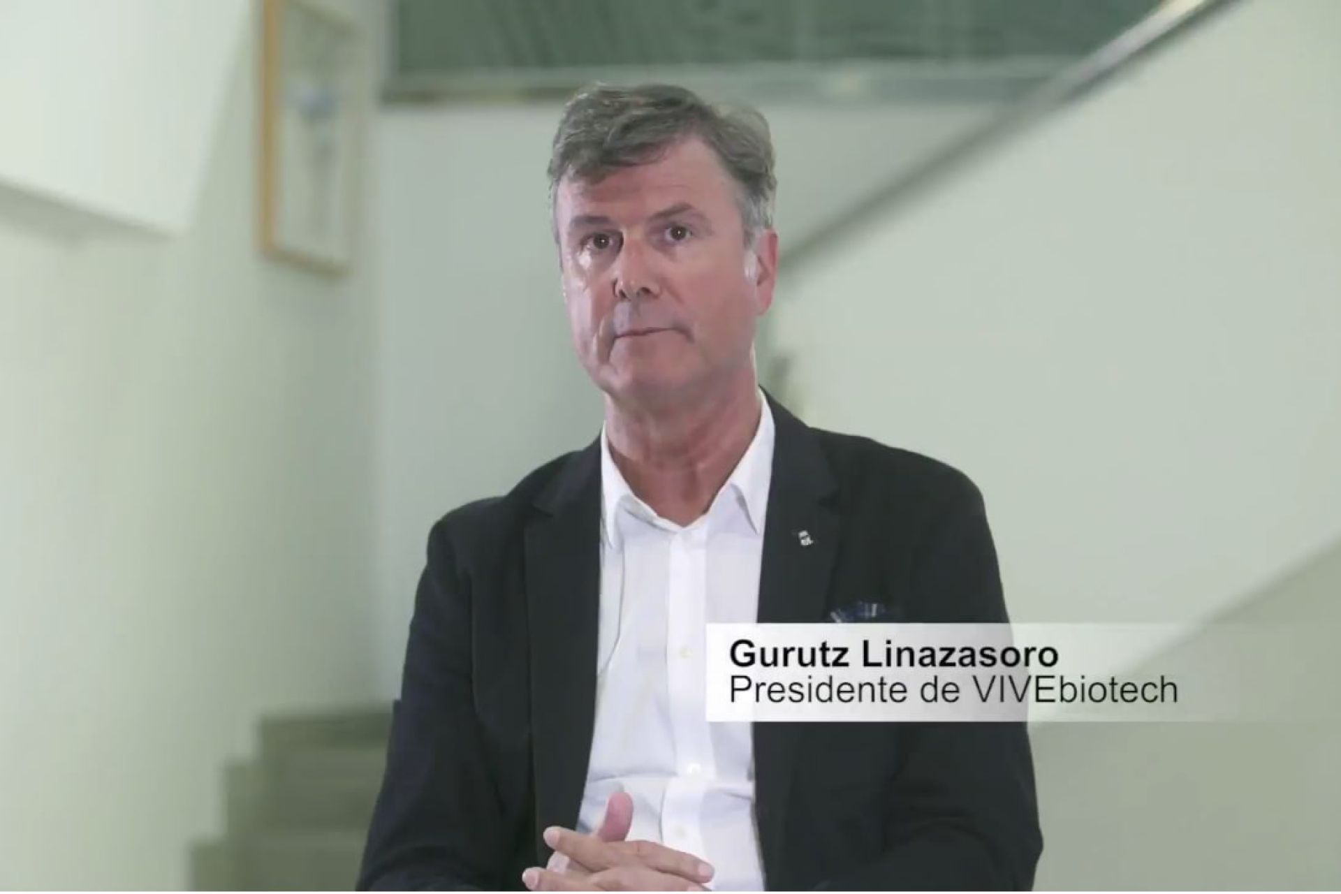 Canal Europa interviews the CEO of VIVEbiotech, Dr. Gurutz Linazasoro
